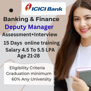 ICICI Deputy Manager Program