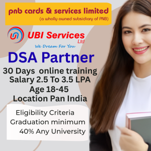 PNB Bank Direct Selling Agent Program