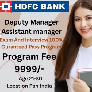 HDFC Bank Exam And Interview Crack Program
