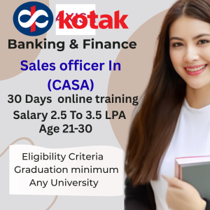Kotak Bank Sales Officer Program