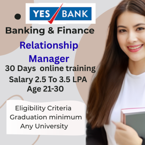 Yes Bank Relationship Manager Program